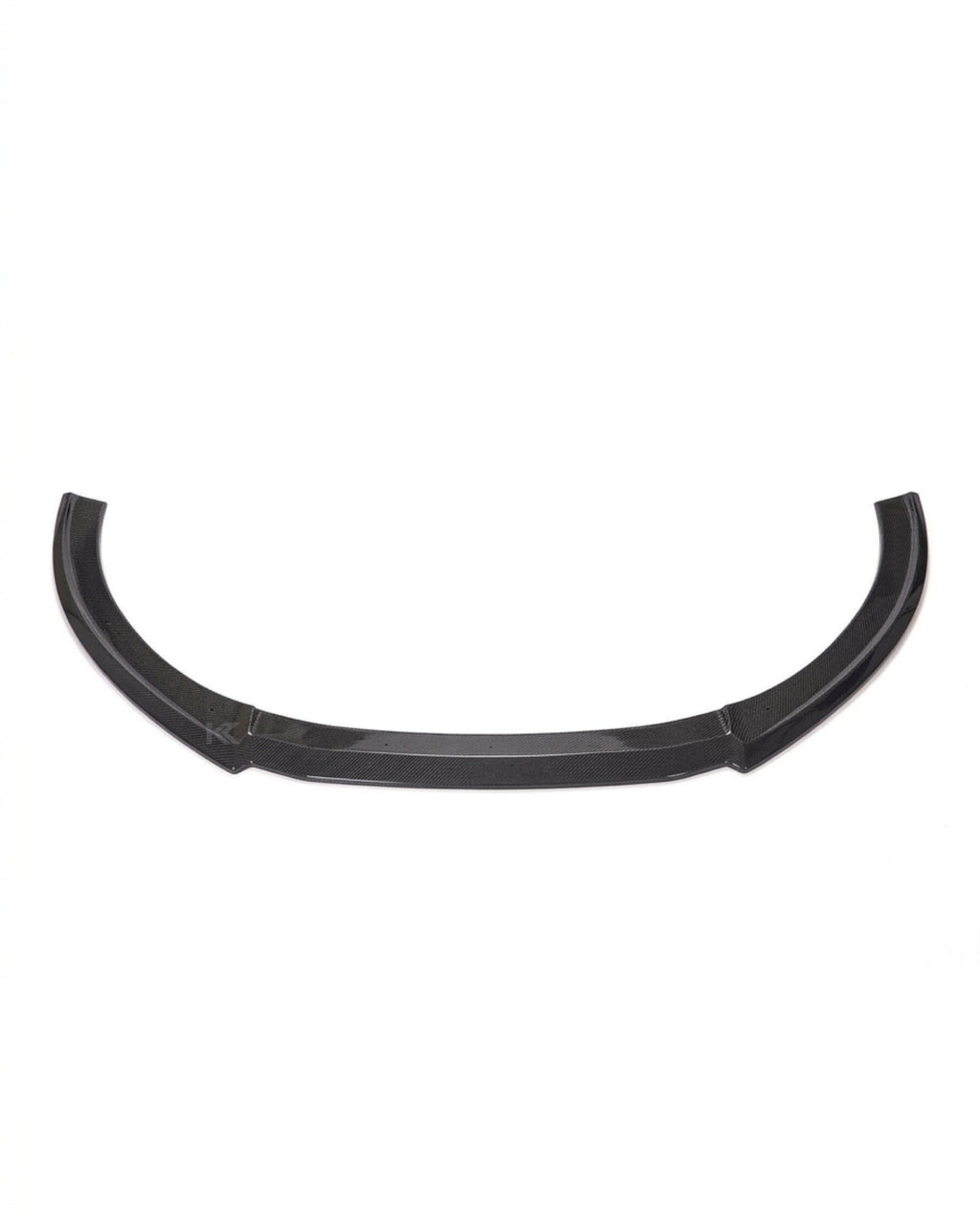 Audi RS6 C7 Carbon Fiber Front Center Lip – Gloss Black Splitter (2013–2016)