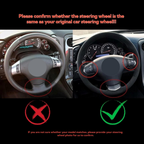 Hydro-Dip Carbon Fiber Steering Wheel for Chevrolet Corvette C6 Z06 2012–2013 with Paddle Shifter Cutouts
