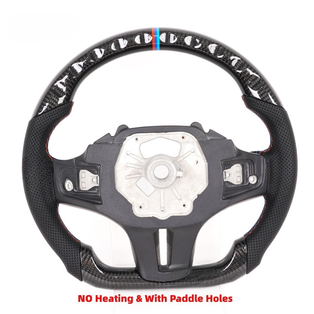 Real Carbon Fiber Steering Wheel for BMW G20 G21 G22 G28 G29 M3 G80