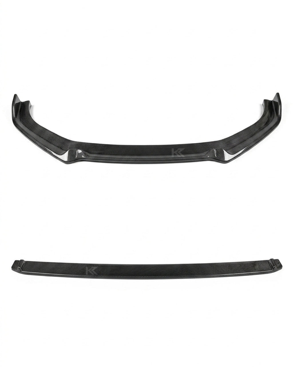 Audi A5 S-Line / S5 B9 Carbon Fiber M&L Style Front Bumper Diffuser Lip 2017 - 2019