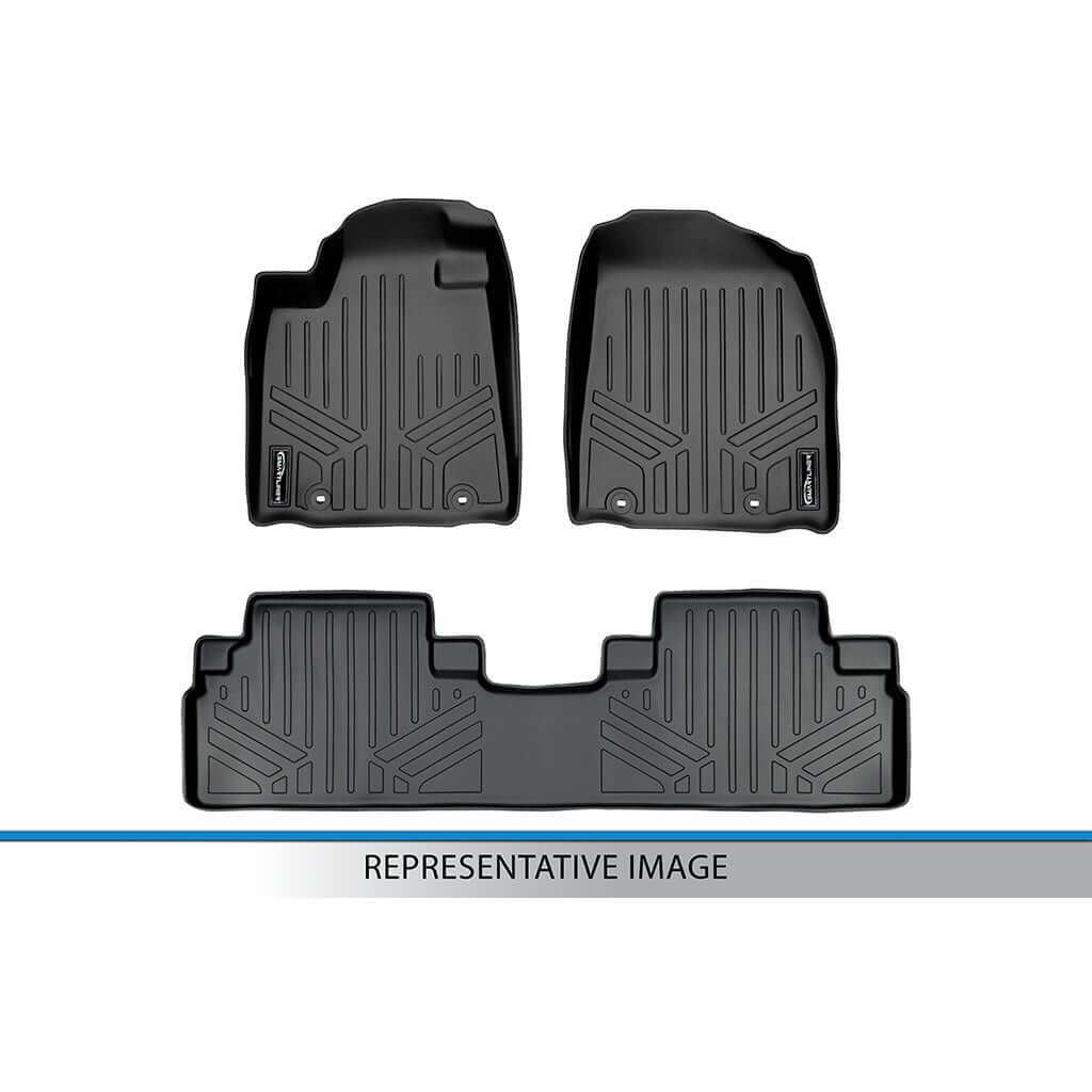 SMARTLINER Custom Fit Floor Liners For for 2016-2020 Tesla Model X