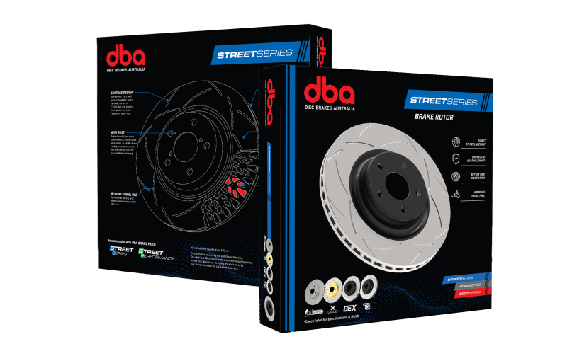 DBA 97-03 Honda Accord 3.0L Rear Standard Street Series Rotor