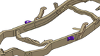 Rust Buster 1994-2004 Chevy S10 & GMC Sonoma Center Cab Mount