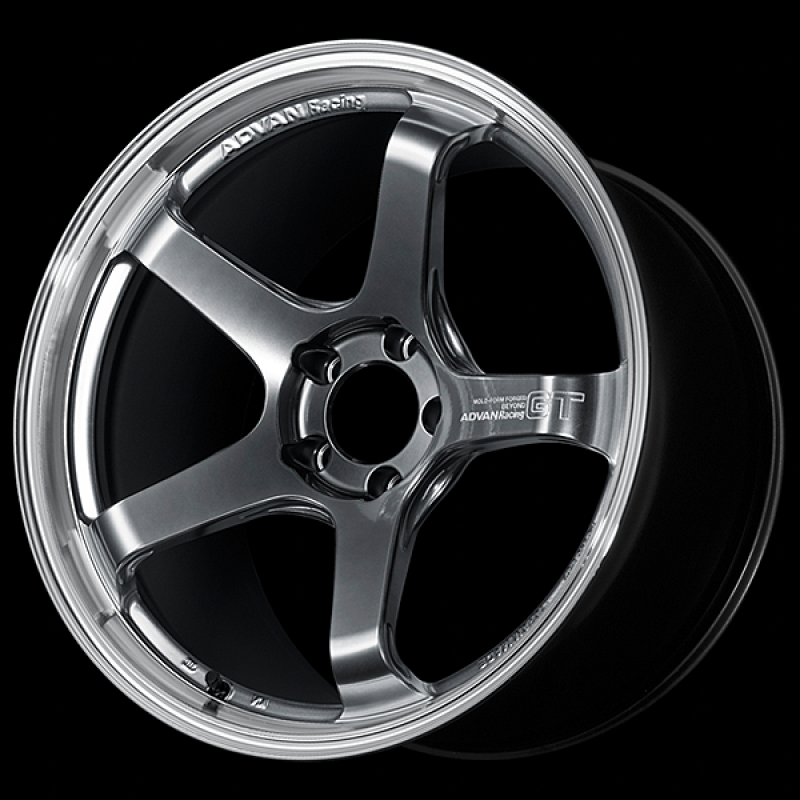 Advan GT Beyond 20X10.5 / +32 Offset / 5x112 BC / +32mm Bore / Machining and Hyper Platinum Black