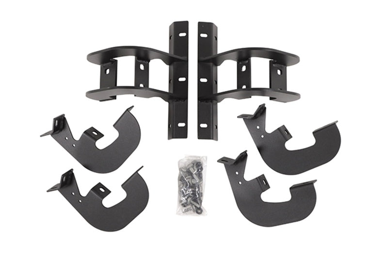 Deezee 19-23 Chevrolet Silverado Running Board Hex Bed Access Bracket Kit