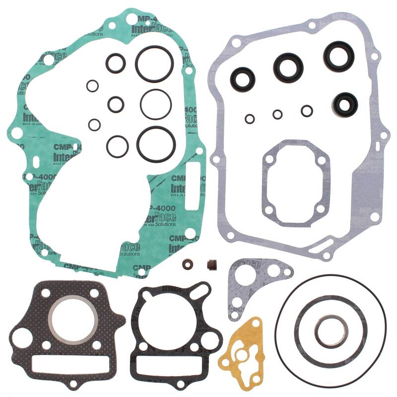 Vertex Gaskets 04-22 Honda CRF50F Complete Gasket Kit w/ Oil Seals