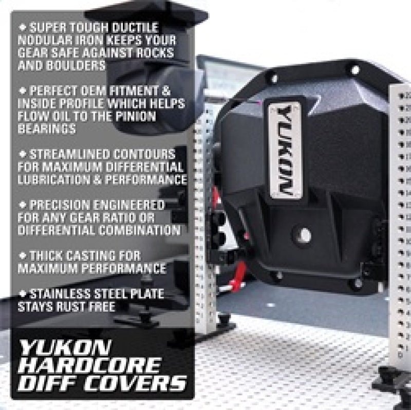 Yukon Gear Hardcore Diff Cover for GM 9.5in & 9.76in Rear