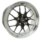 Weld S77 18X10.5 / 5x4.5 BP / 7.7in. BS Black Wheel (Medium Pad) - Non-Beadlock