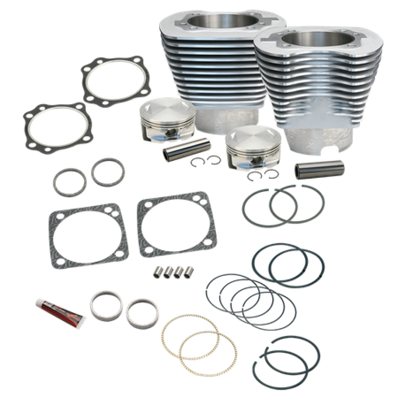 S&S Cycle 84-99 BT 84-99 BT 4 1/8in Bore Cylinder Kit For S&S V111 Engine - Natural