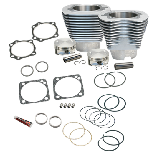 S&S Cycle 84-99 BT 84-99 BT 4 1/8in Bore Cylinder Kit For S&S V111 Engine - Natural