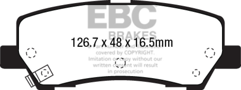 EBC brake Ultimax2 brake Pads