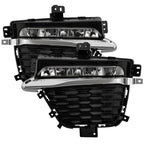 Spyder 22-24 Jeep Grand Cherokee (2-Row) OEM LED Fog Lights w/Switch - Clear (FL-JGC22-LED-C)