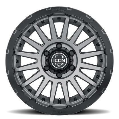 ICON Recon Pro 17x8.5 6 x 135 6mm Offset 5in BS 87.1mm Bore Charcoal Wheel