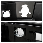 xTune 07-13 Chevy Silverado 1500 w/Parking Sensor OEM Style Steel Rear Bumper - BLK RB-CS07-SET-WS-B