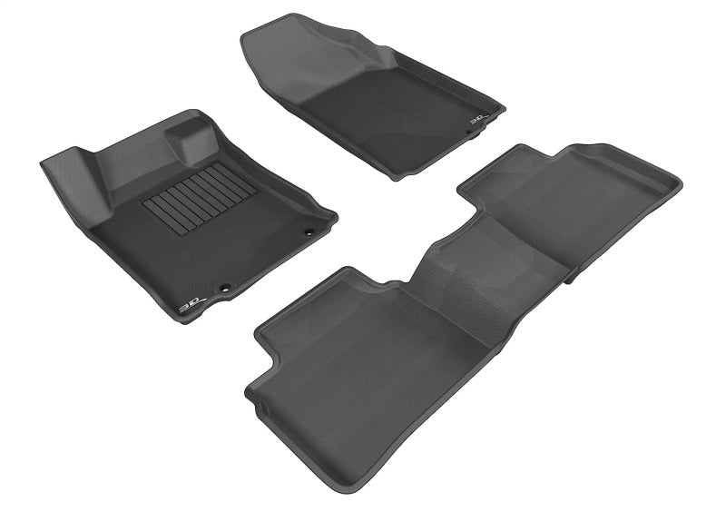3D MAXpider 13-15 Nissan Altima Sedan Kagu Black Full Set