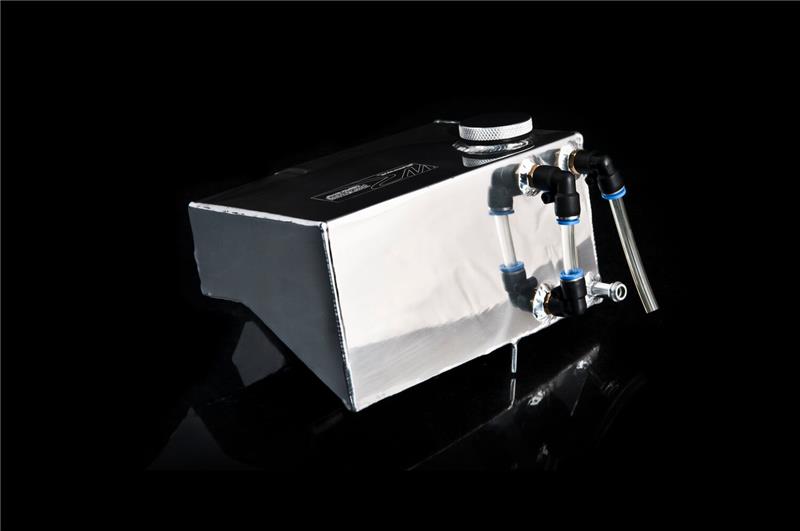 Weapon R 89-94 240SX/ S13 Polished Aluminum Coolant Overflow Tank