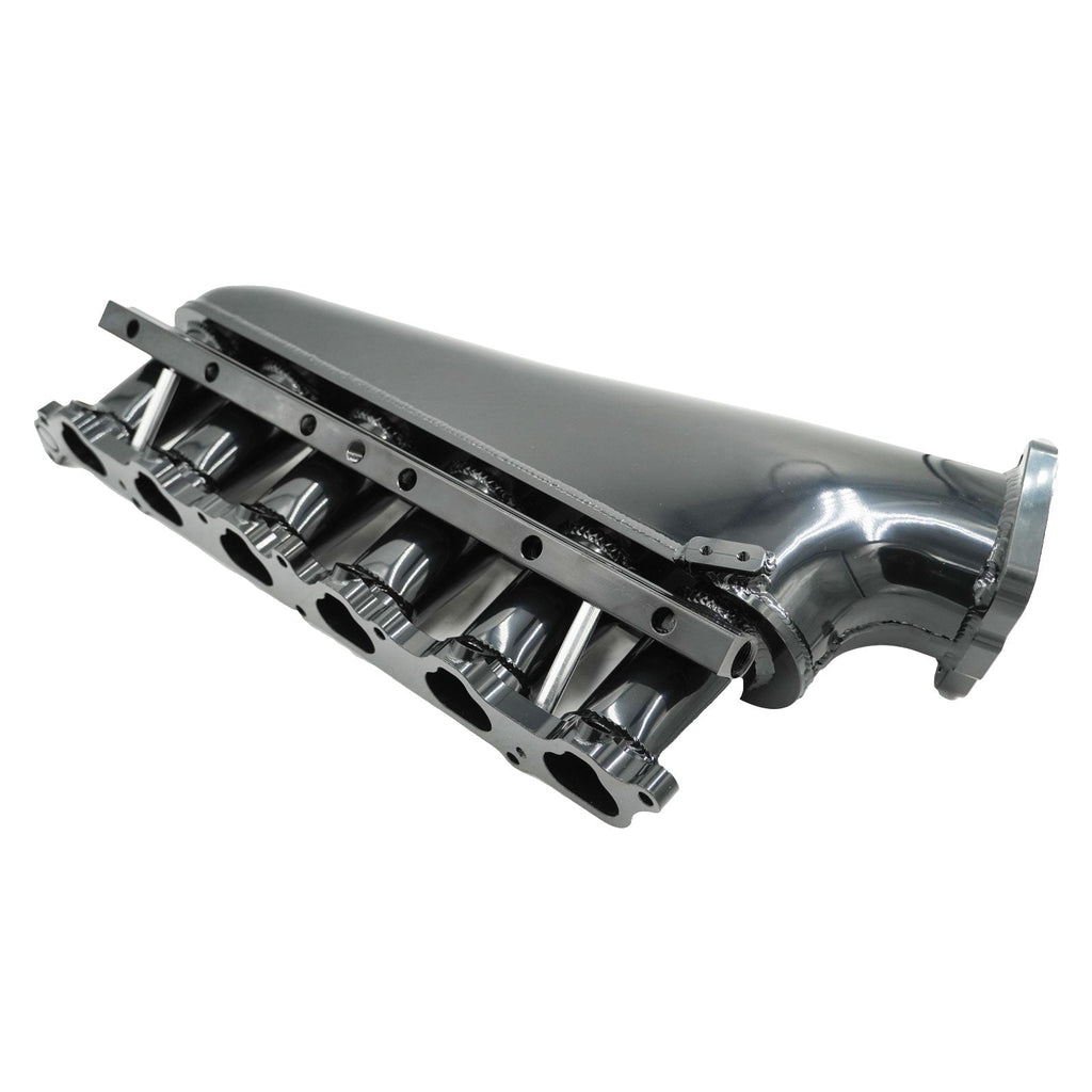 2JZ GTE Billet Intake Manifold Fuel Rail Throttle Body 90mm TB Supra 2J Swap 2JZ - Bull Boost Performance