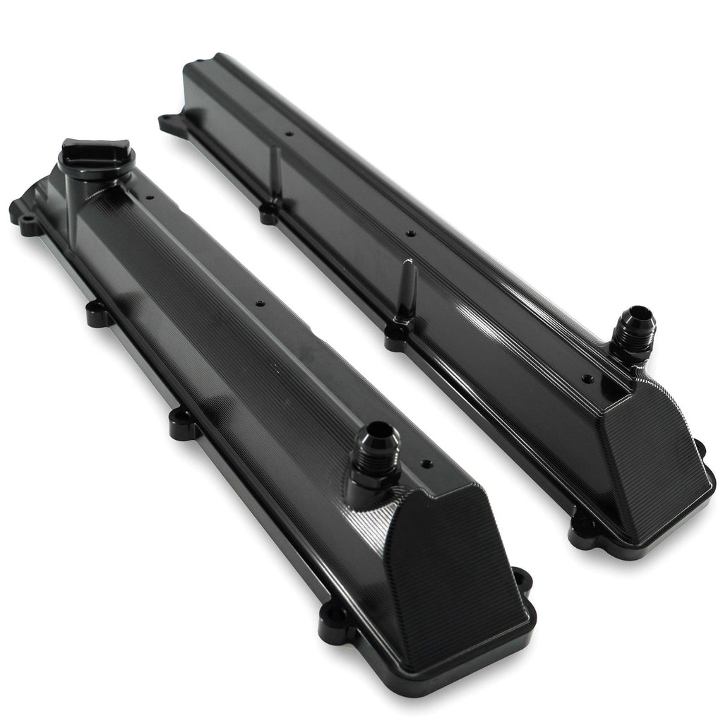 Toyota Supra 2JZ GE VVTI Billet Valve Covers Anodized Oil Cap Bolts 2J AN AN10 - Bull Boost Performance