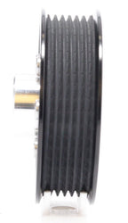 3.40" 8 Rib ZPE GripTec 2pc Vortech YSi/JT/V3 L3 Black Pulley & Hub Kit