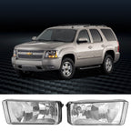 2007-2014 Chevy Silverado Tahoe Suburban Avalanche Clear Fog Lights