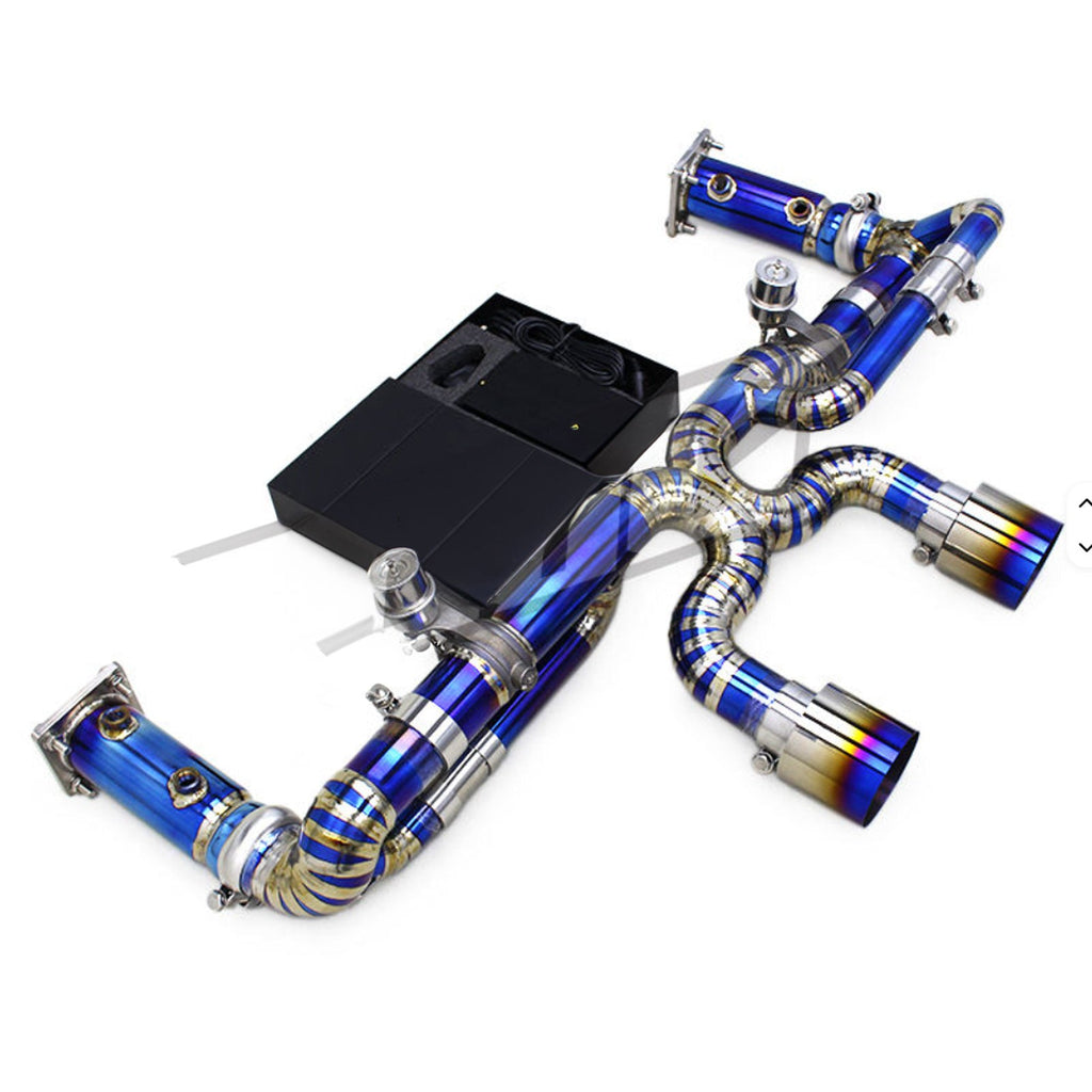 Titanium Valved Catback Exhaust for Porsche 911 991 991.2 Carrera S 3.0T - Bull Boost Performance