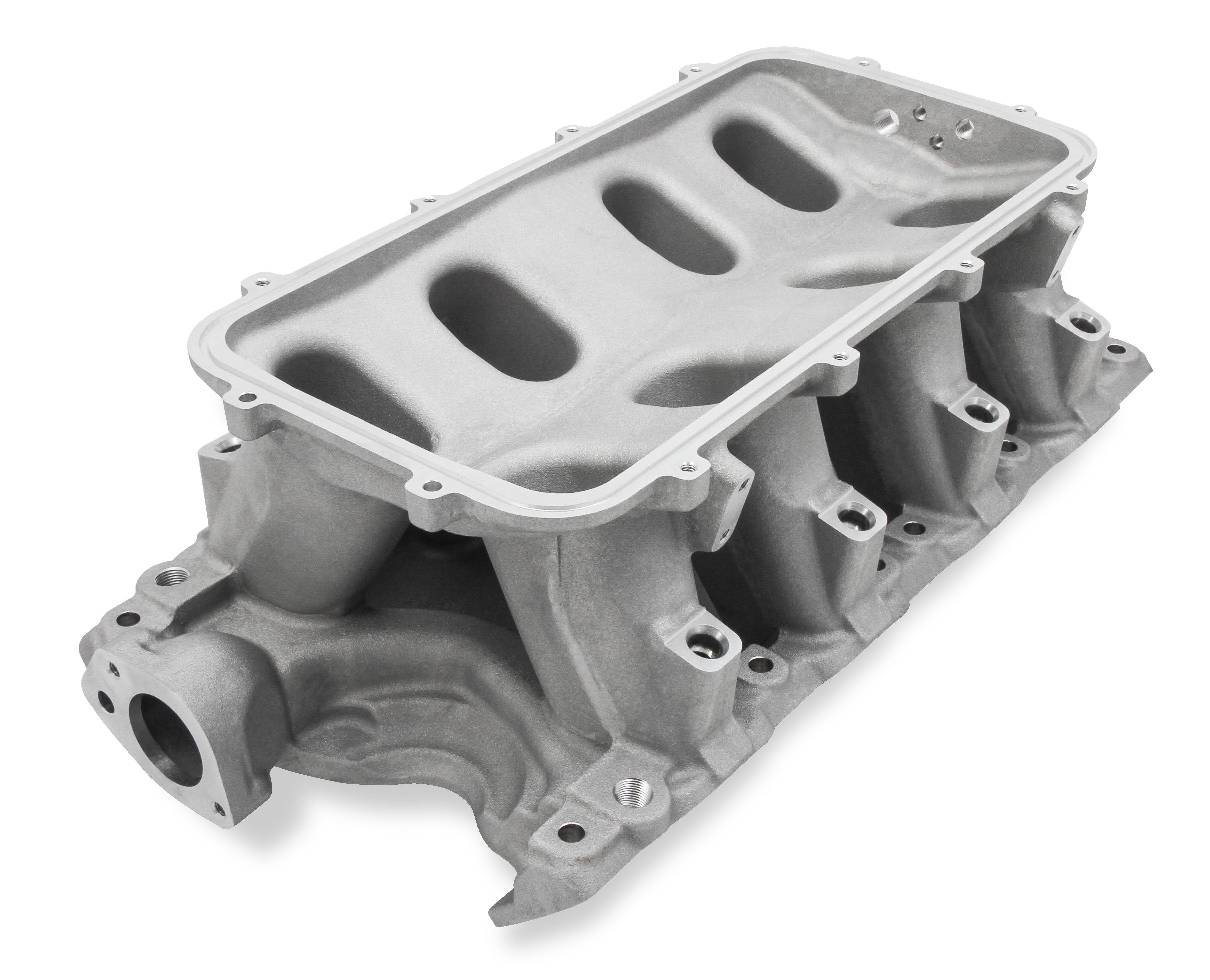 351W Ford Hi-Ram EFI Manifold 105mm LS Throttle Body Flange Top