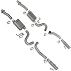 BBK Ford Mustang Varitune Cat Back Exhaust Kit 86-04