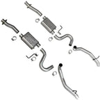 BBK Ford Mustang GT Varitune Cat Back Exhaust Kit 87-93