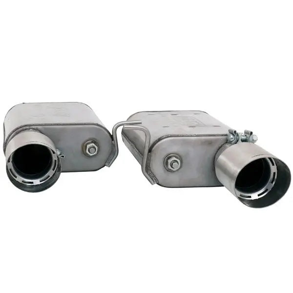 BBK Ford Mustang GT Varitune Complete Cat Back Exhaust Kit With Resonator Delete Pipe 15-17