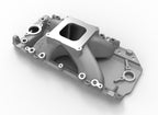 Holley EFI Intake Manifold 396, 402, 427, 454, 502 for 4150 Style Flange, Oval Port Heads