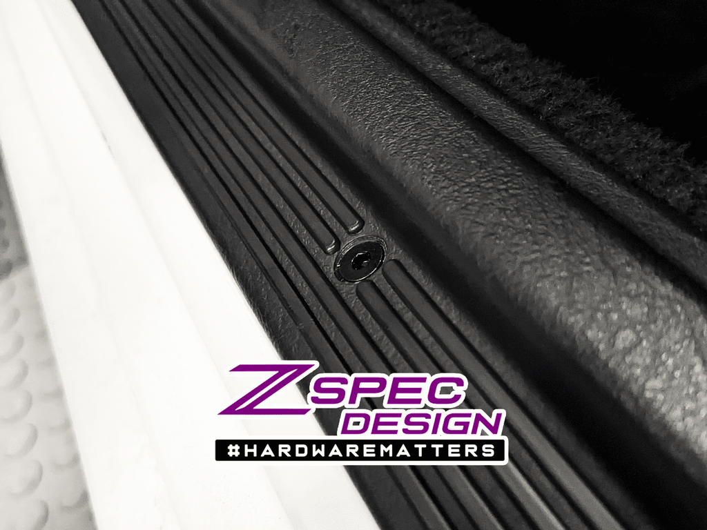 ZSPEC Sill Plate & Tonneau Cover Allen Screws for '90-99 300zx Z32, Black