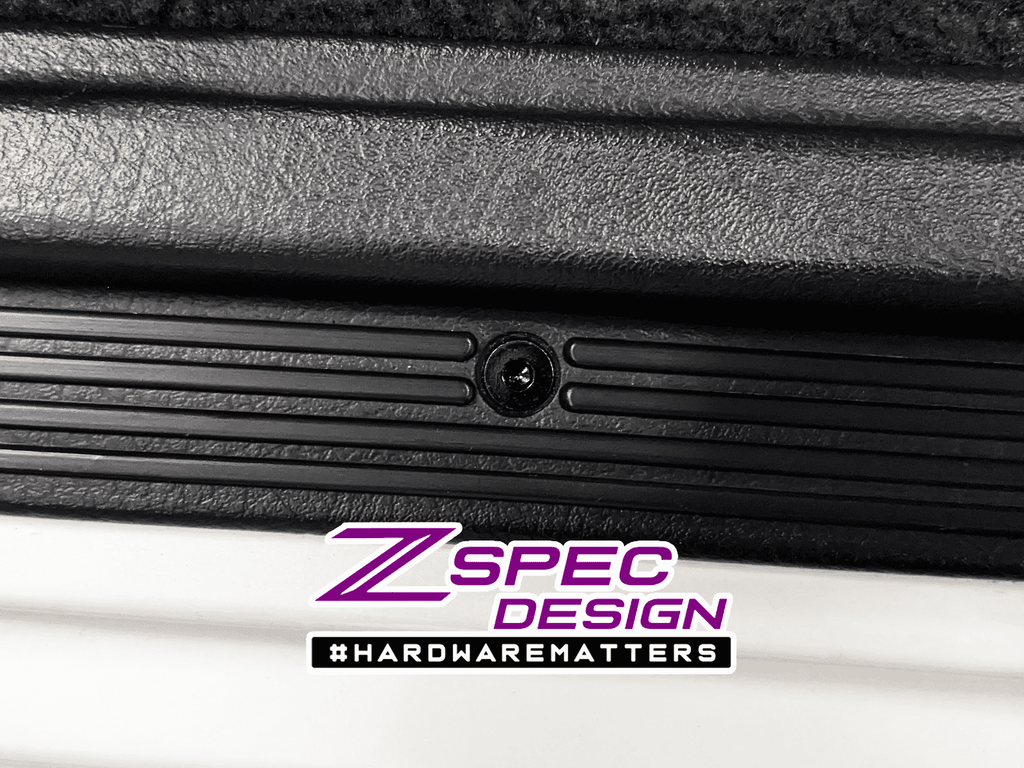 ZSPEC Sill Plate & Tonneau Cover Allen Screws for '90-99 300zx Z32, Black