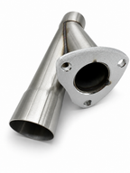 2.25" Y-Pipe ONLY - Stainless Steel-Slip Fit - 302522-Y - Granatelli Motor Sports