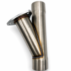 2.50" Y-Pipe ONLY - Stainless Steel-Slip Fit - 302525-Y - Granatelli Motor Sports