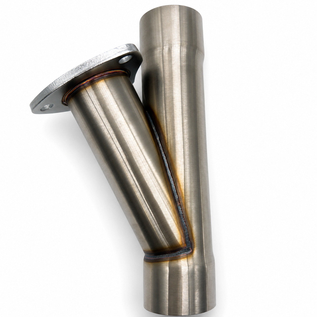 2.50" Y-Pipe ONLY - Stainless Steel-Slip Fit - 302525-Y - Granatelli Motor Sports