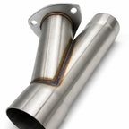 3.00" Y-Pipe ONLY - Stainless Steel-Slip Fit - 302530-Y - Granatelli Motor Sports