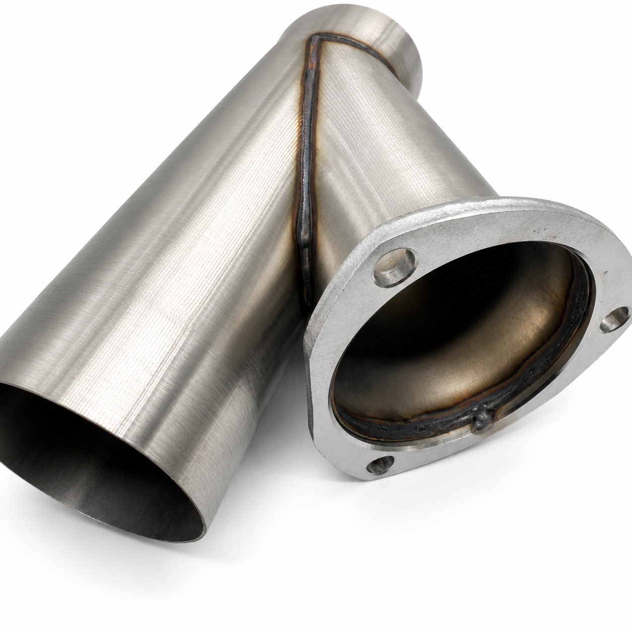 3.50" Y-Pipe ONLY - Stainless Steel-Slip Fit - 302535-Y - Granatelli Motor Sports