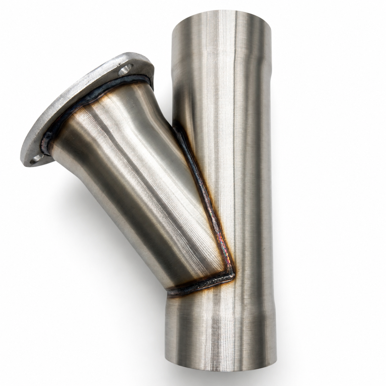 3.50" Y-Pipe ONLY - Stainless Steel-Slip Fit - 302535-Y - Granatelli Motor Sports