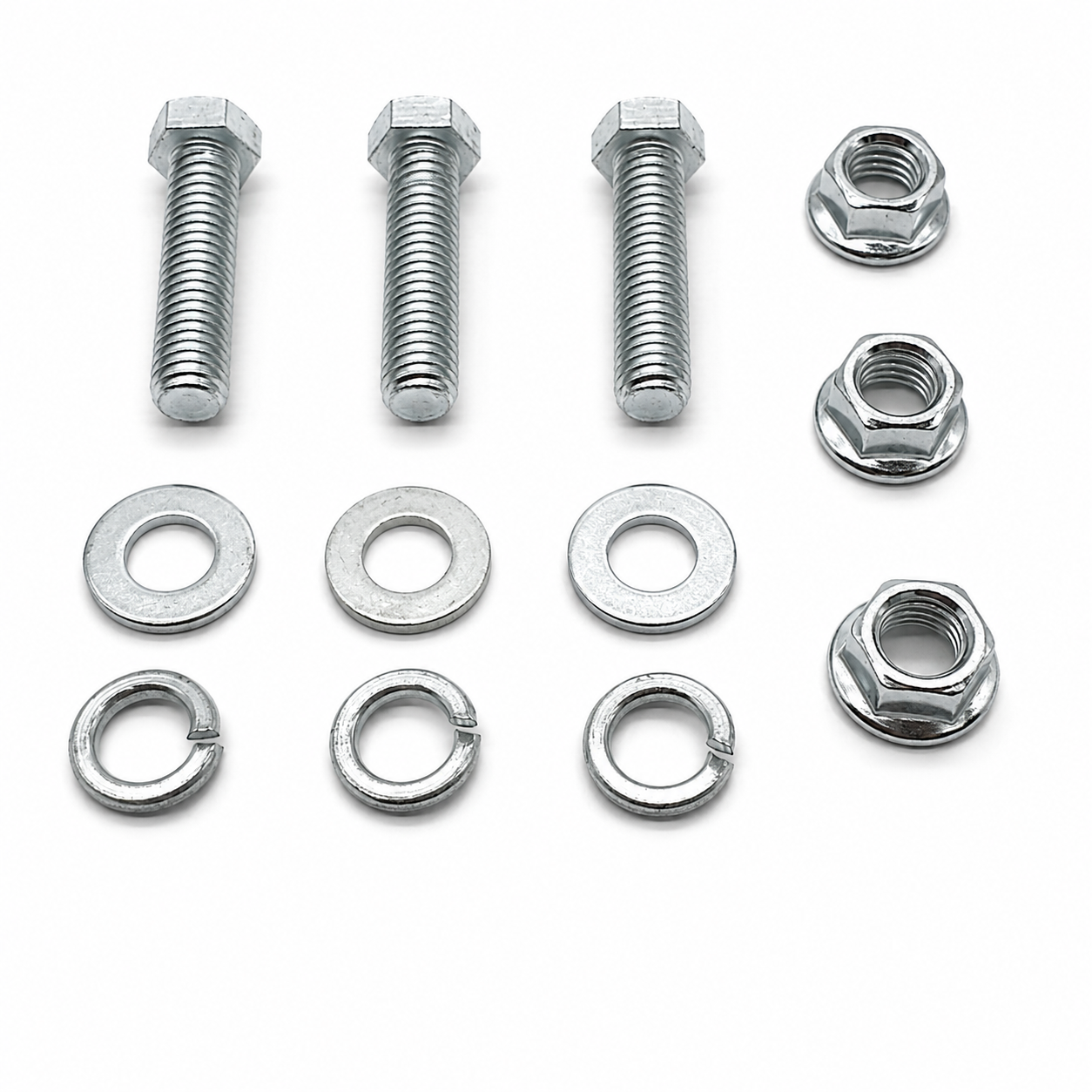 Hardware for Exhaust Cutouts - Bolts and washers - FITS ALL SIZE CUT OUTS - 303510B - Granatelli Motor Sports