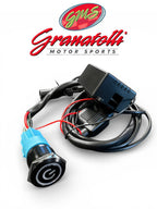 Motor Sports Billet Illuminated Exhaust Cutout Push Button- "BLACK" - 303512BLK - Granatelli Motor Sports
