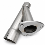 2.25" Y-Pipe ONLY - Mild Steel-Slip Fit - 303522-Y - Granatelli Motor Sports