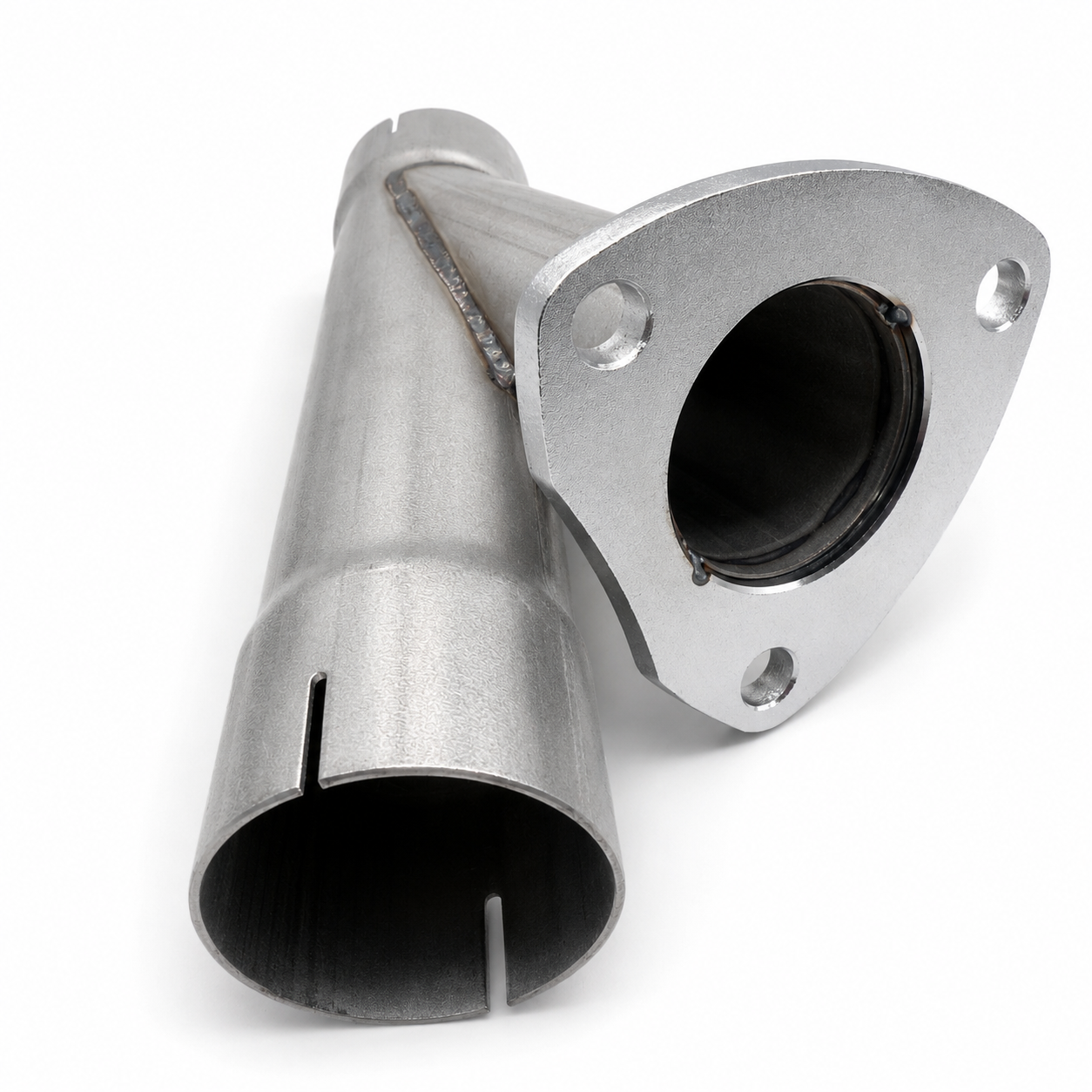 2.25" Y-Pipe ONLY - Mild Steel-Slip Fit - 303522-Y - Granatelli Motor Sports