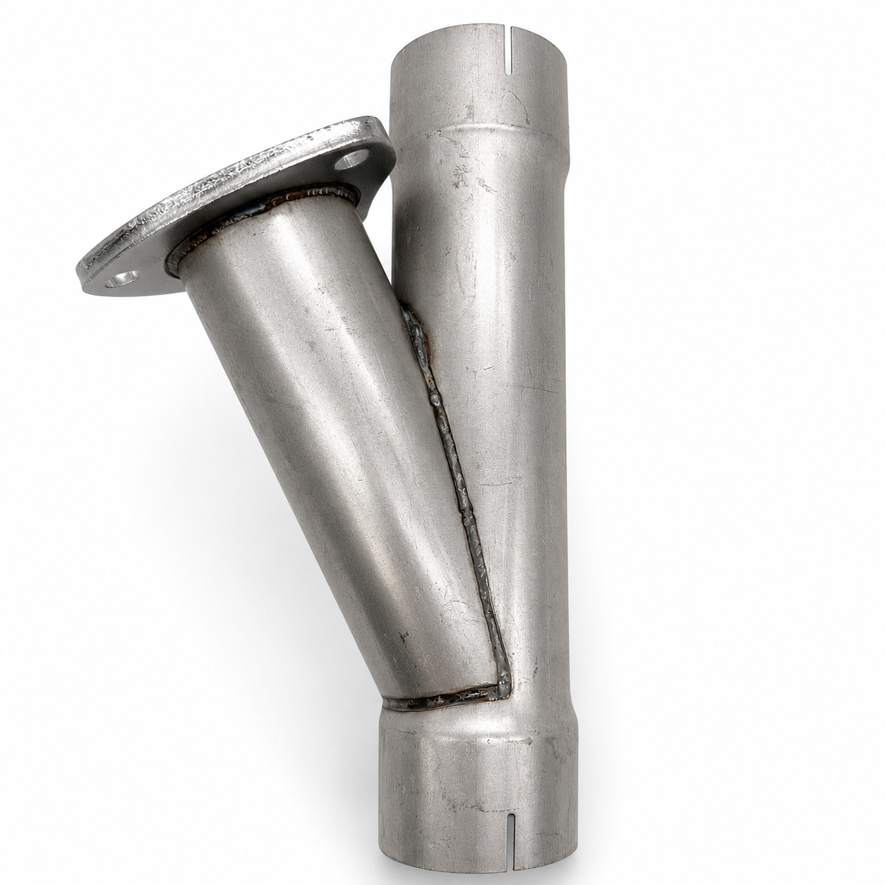 2.50" Y-Pipe ONLY - Mild Steel-Slip Fit - 303525-Y - Granatelli Motor Sports
