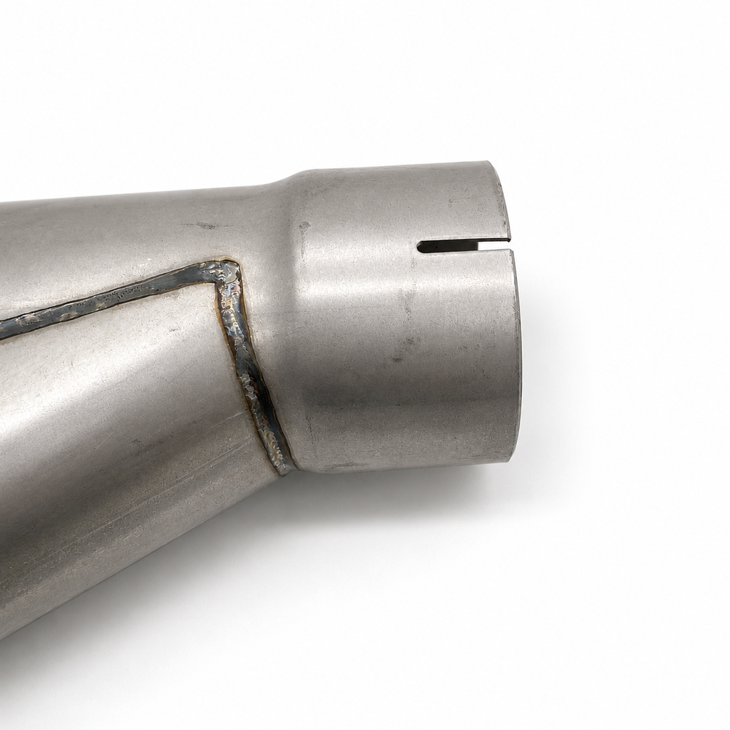 2.50" Y-Pipe ONLY - Mild Steel-Slip Fit - 303525-Y - Granatelli Motor Sports