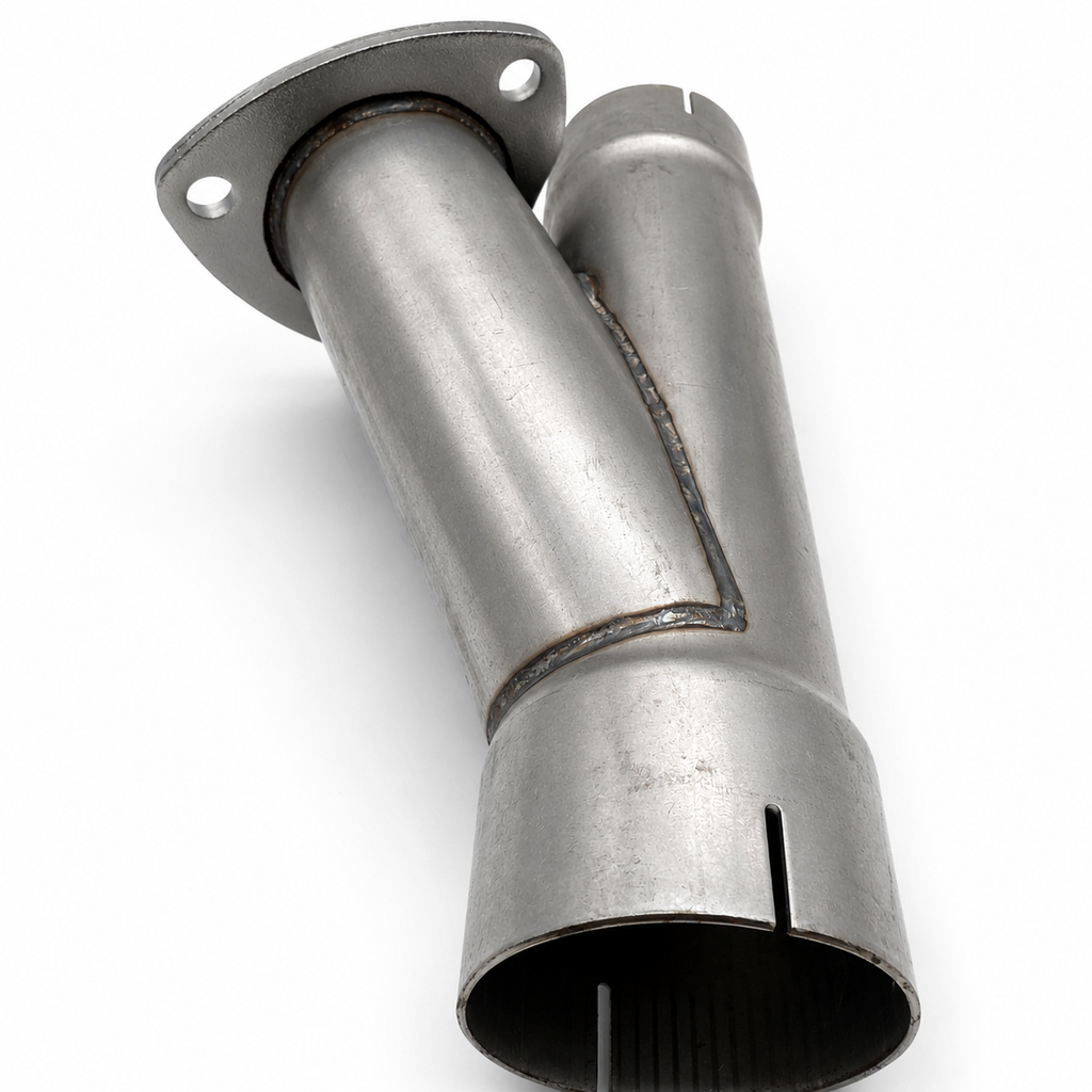 3.00" Y-Pipe ONLY - Mild Steel-Slip Fit - 303530-Y - Granatelli Motor Sports