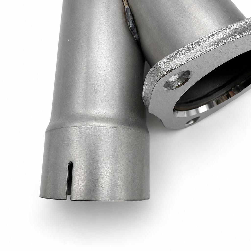 3.00" Y-Pipe ONLY - Mild Steel-Slip Fit - 303530-Y - Granatelli Motor Sports