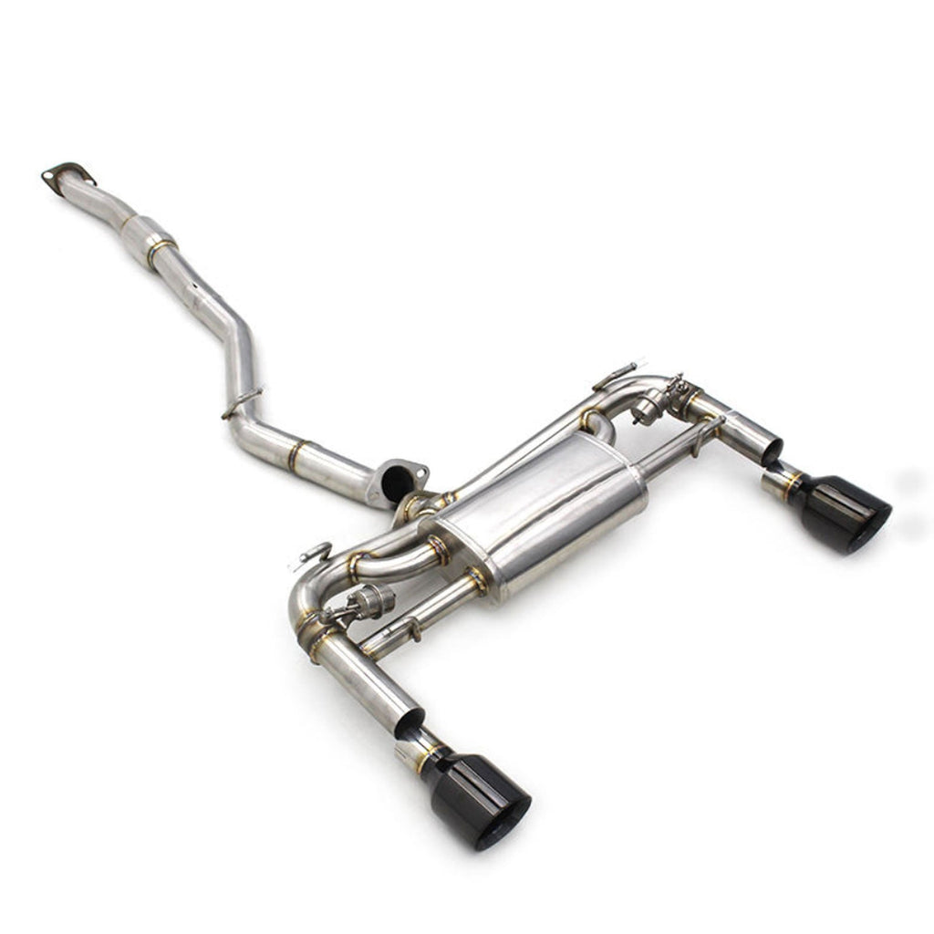 Stainless T304 Valved Catback Exhaust System for Scion FRS 2.0L ZN6 - Bull Boost Performance