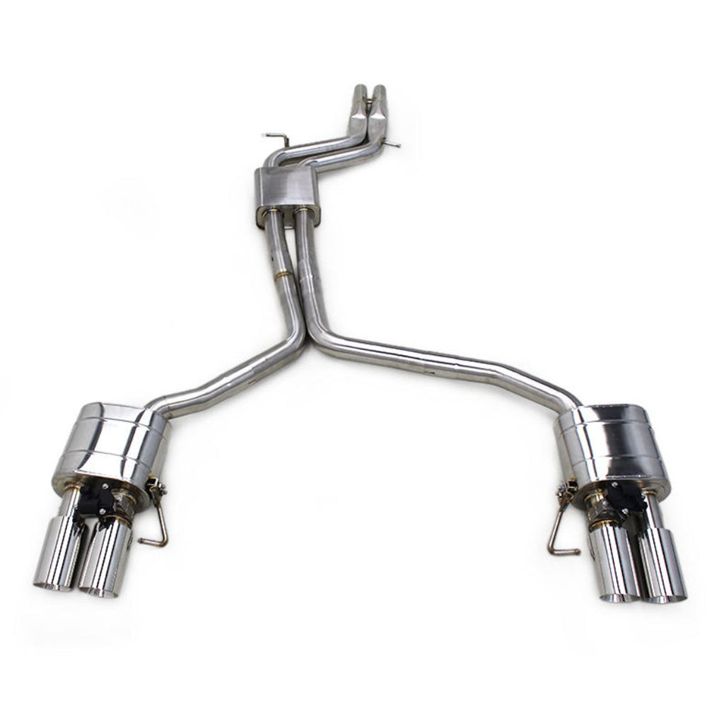 Stainless 304 Valved Catback Exhaust System for Audi RS4 RS5 B9 B9.5 2.9T - Bull Boost Performance