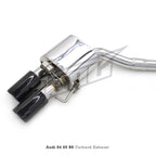 Stainless Valved Catback Exhaust System for Audi B8 B8.5 S4 S5 - Bull Boost Performance