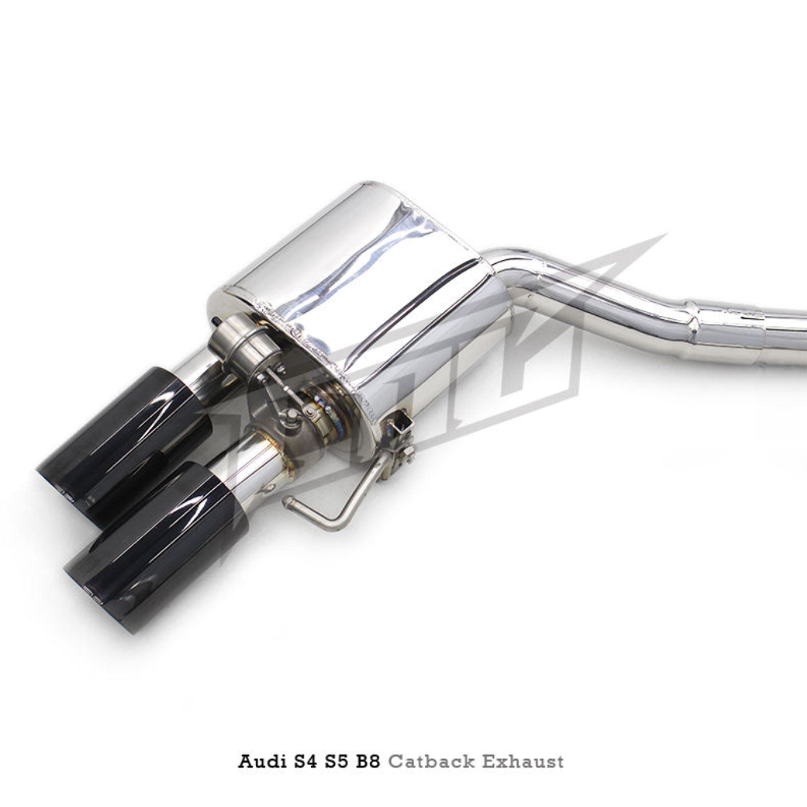 Stainless 304 Valved Catback Exhaust System for Audi RS4 RS5 B9 B9.5 2.9T - Bull Boost Performance